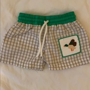 Southern Sass Smocks NWOT Mallard Swim Trunks